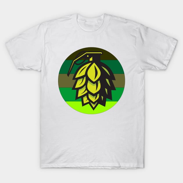 Hop Grenade T-Shirt by ManulaCo